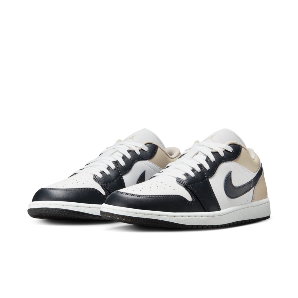 AIR JORDAN 1 LOW 男鞋 籃球鞋 白黑 奶茶-553558153