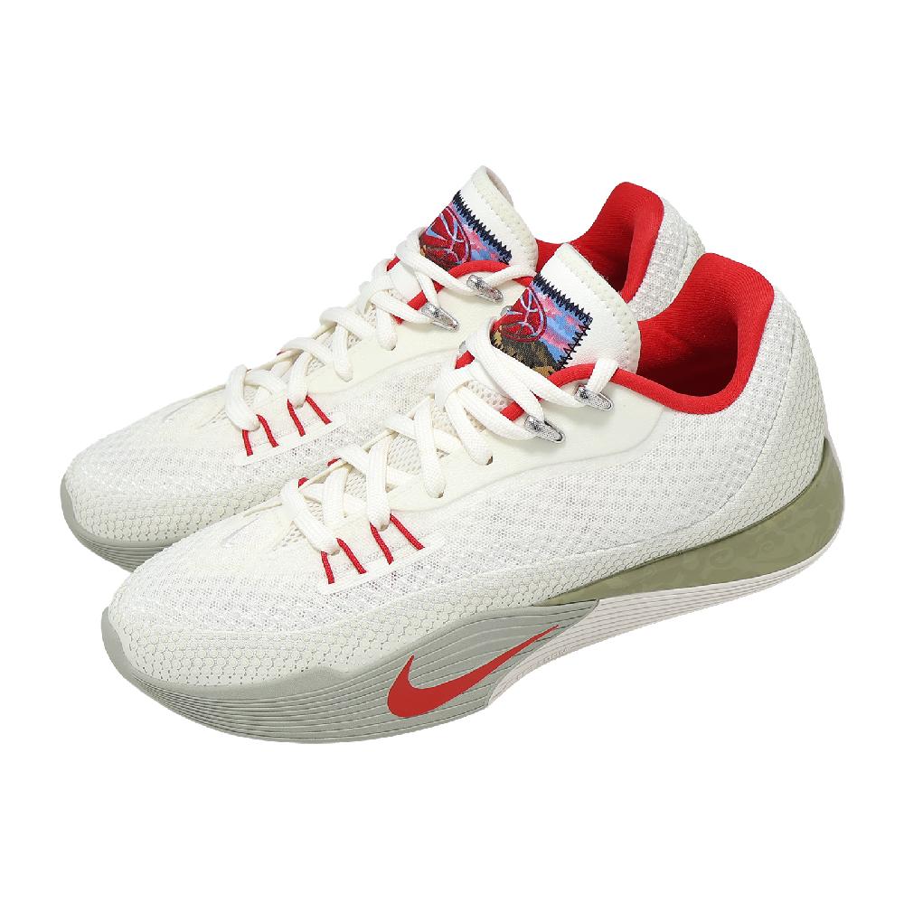 NIKE 耐吉 籃球鞋 S.T. Flare EP 男鞋 新年 馬年 CNY 米紅 緩震 耐磨 室外 IQ1128-162