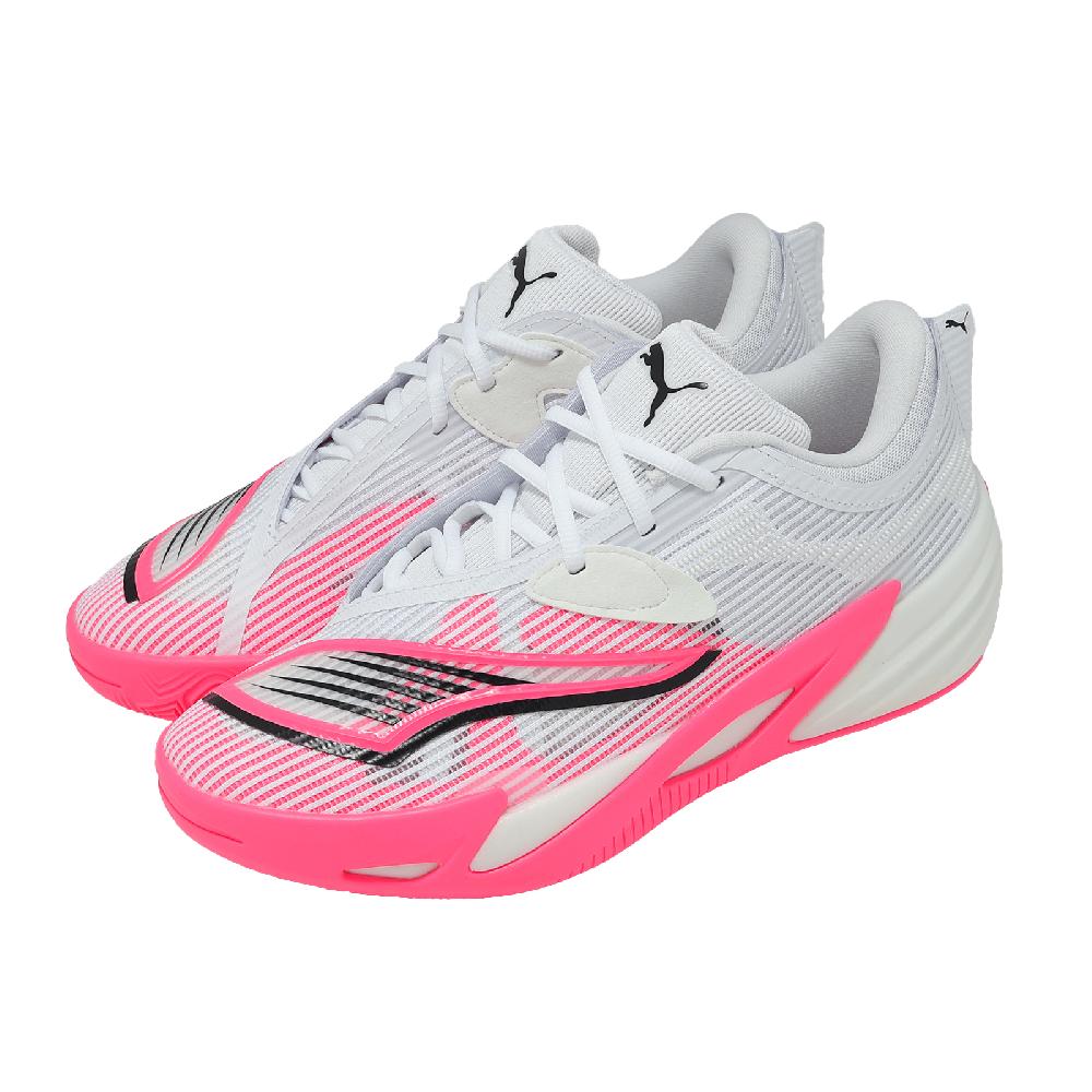 PUMA 彪馬 籃球鞋 All-Pro Nitro 2 男鞋 白 粉紅 氮氣中底 運動鞋 312839-03