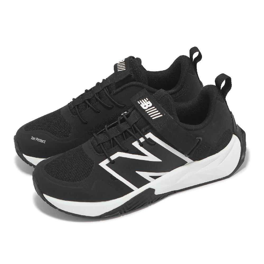 慢跑鞋 FuelCell Strap 寬楦 中童 運動鞋 童鞋 黑 白 護趾 NB PTFCYBK-W