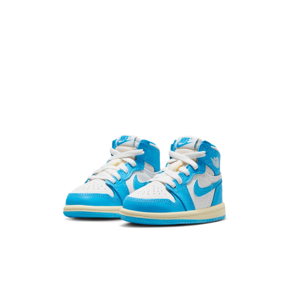 NIKE 耐吉 JORDAN 1 RETRO HIGH OG TD 嬰幼 童鞋 籃球鞋 北卡藍 白藍色-FD1413402