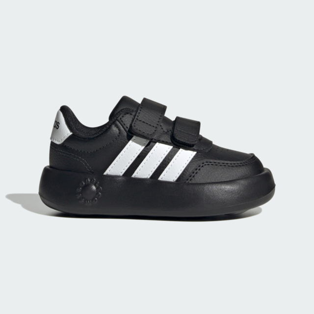Adidas Breaknet 3.0 CF I JS3679 小童 運動鞋 慢跑鞋 魔鬼氈 保護 緩震 黑 白