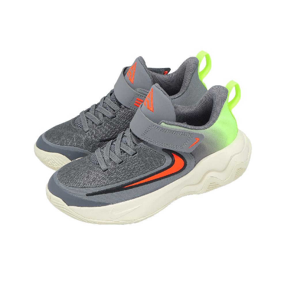 NIKE 耐吉 籃球鞋 Giannis Immortality 4 PS 中童 小朋友 灰橘 IH7665-500