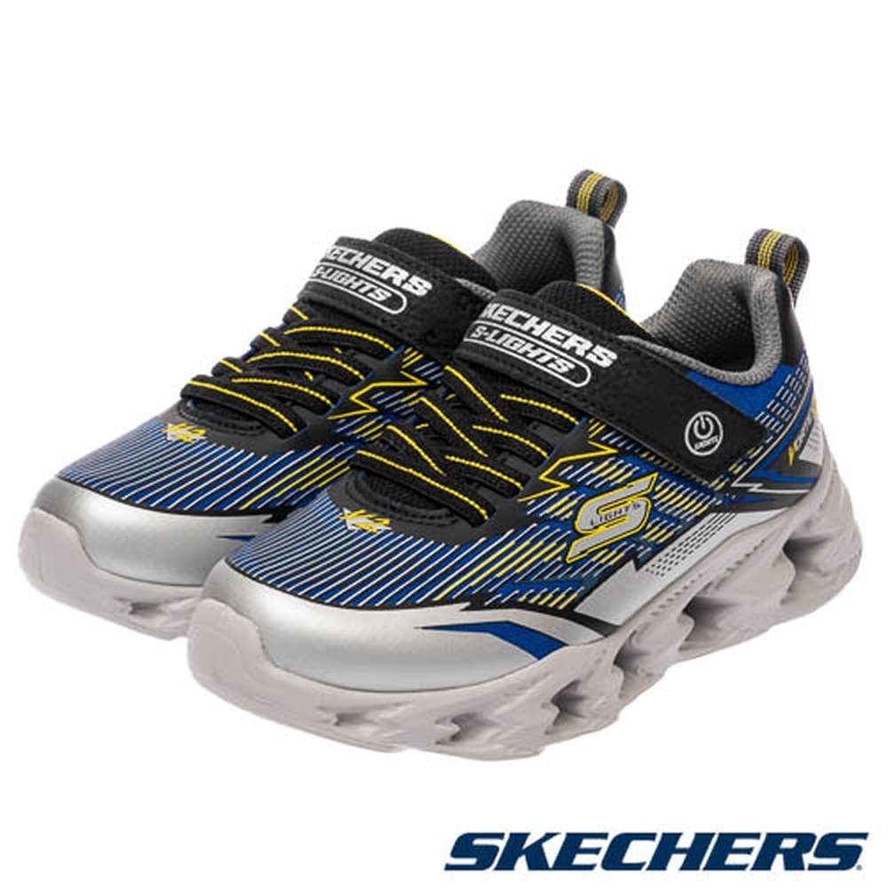 SKECHERS 斯凱奇 VORTEX 2.0 中大童 休閒鞋 400605LSLBK