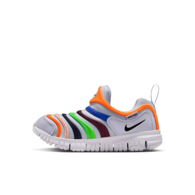 NIKE 耐吉 Nike 耐吉 Dynamo Free PS [343738-032] 中童 運動休閒鞋 套入式 舒適 緩震 灰彩
