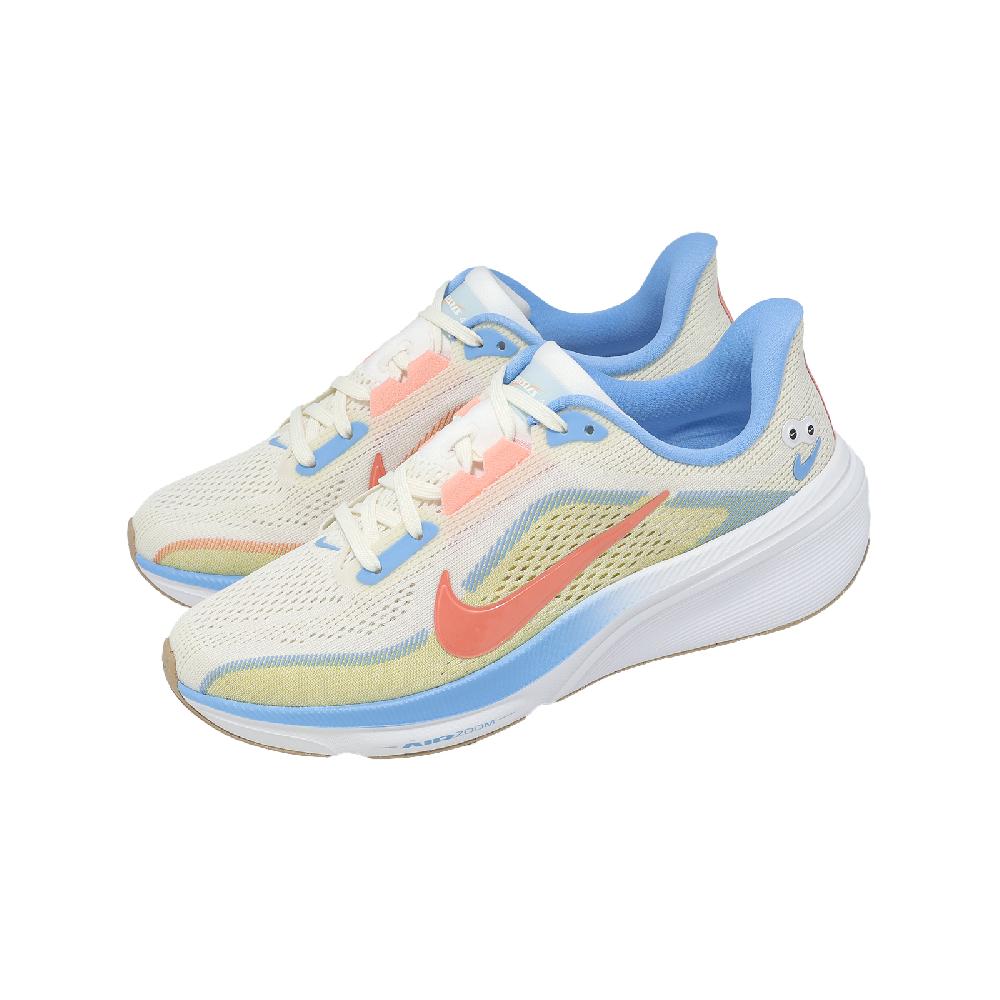 NIKE 耐吉 慢跑鞋 Air Zoom Pegasus 42 GS 大童 女鞋 米白 小飛馬 IW2027-161