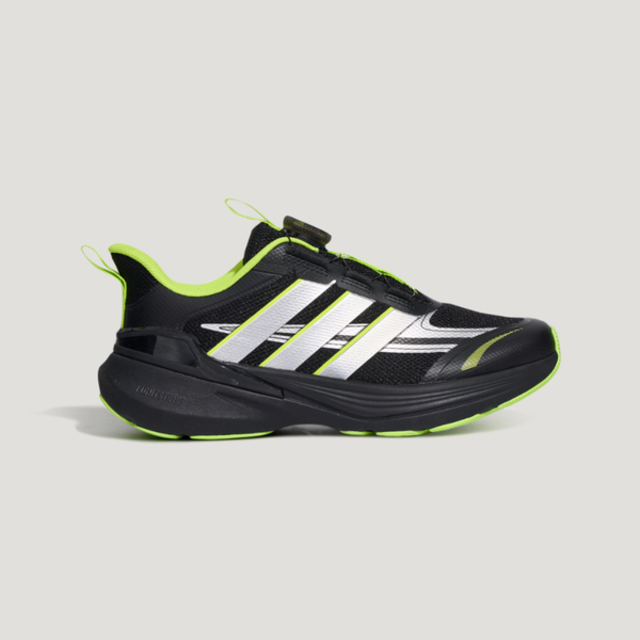 adidas 愛迪達 Adidas 愛迪達 Lightdart LT K LA4513 中童 休閒鞋 流行 黑 日常活動 免綁鞋帶