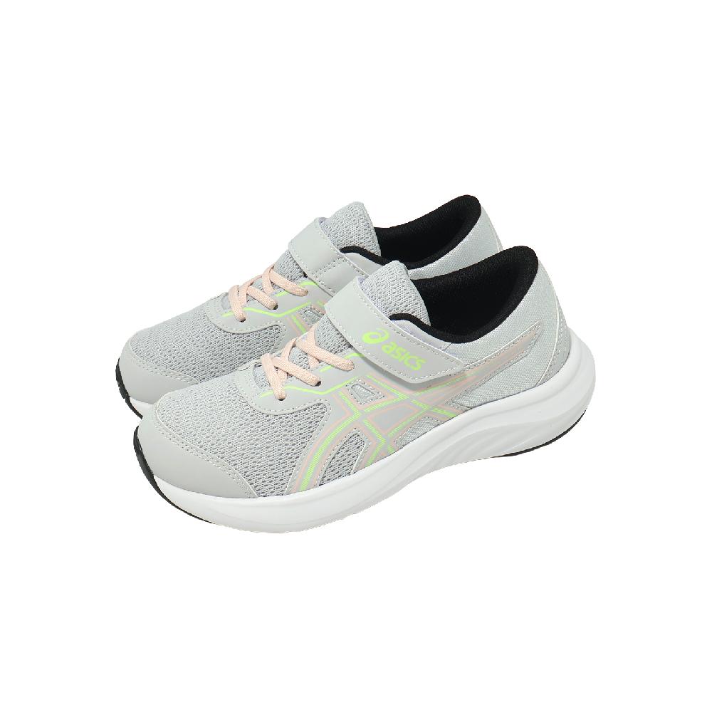 Asics 亞瑟士 慢跑鞋 Contend 9 PS 中童 小朋友 灰 魔鬼氈 運動鞋 1014A338025