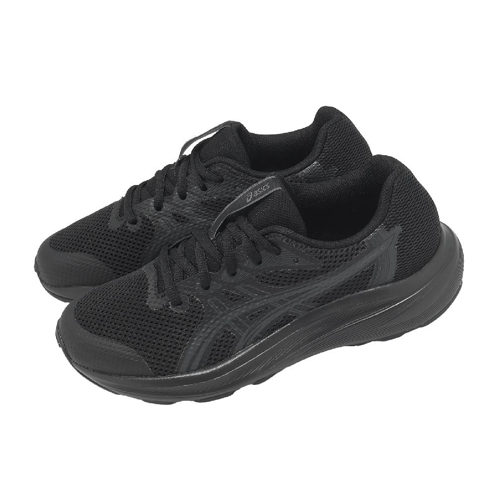 Asics 亞瑟士 慢跑鞋 Contend 10 GS 大童 女鞋 黑 輕量 運動鞋 1014A393002