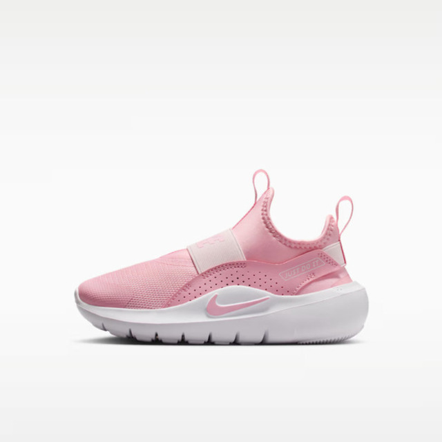 NIKE 耐吉 Nike 耐吉 Flex Runner 4 PS [IF2894-600] 中童 慢跑鞋 運動鞋 套入式 粉紅