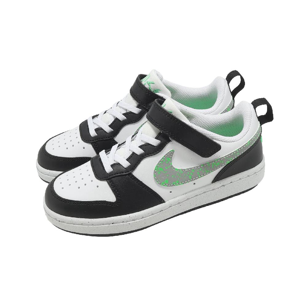NIKE 耐吉 休閒鞋 Court Borough Low Alien PS 中童 黑 童鞋 IQ6528-100