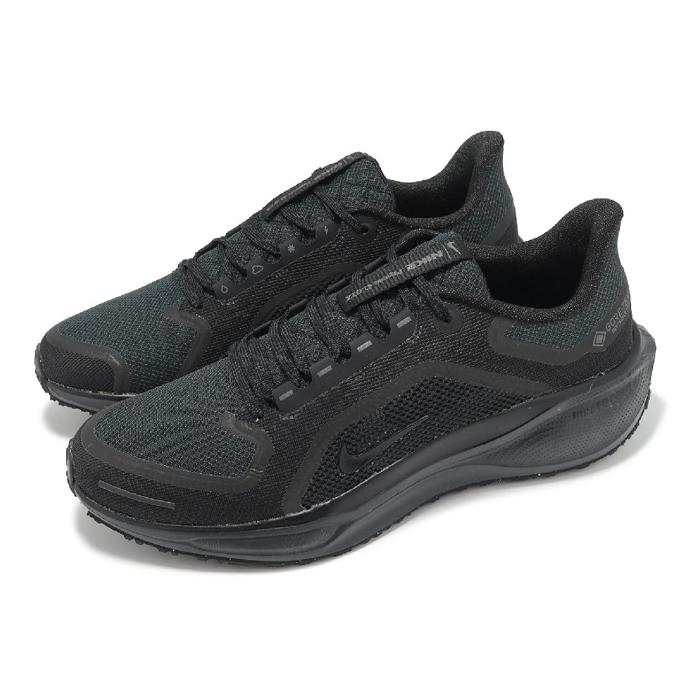 NIKE 耐吉 慢跑鞋 Air ZM Pegasus 41 GTX 男鞋 黑 綠 防水 小飛馬 回彈 運動鞋 FQ1356-001