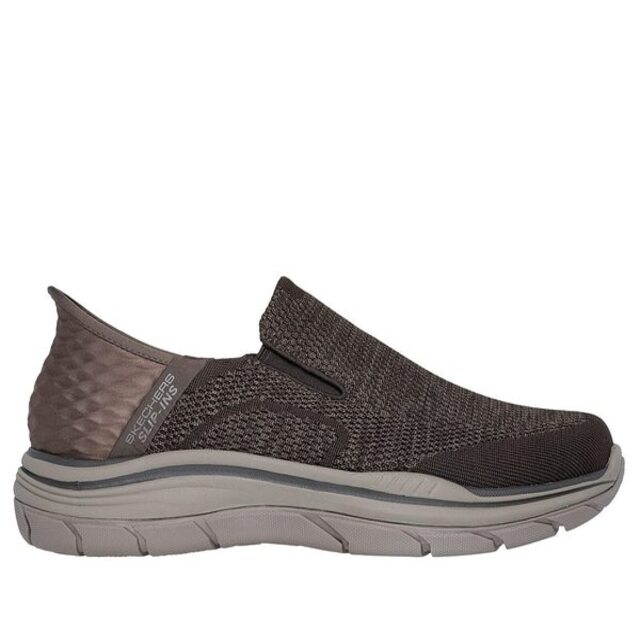 SKECHERS 斯凱奇 Skechers Expected 2.0 [205196OLBR] 男 休閒鞋 健走鞋 運動鞋 步行 舒適 透氣 棕