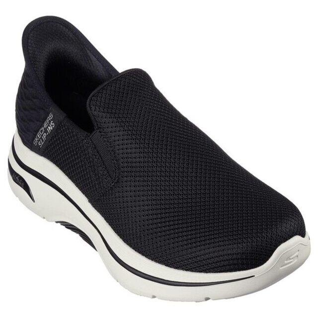 SKECHERS 斯凱奇 Skechers Go Walk Arch Fit 2.0 [216600BLK] 男 健走鞋 運動休閒 舒適 瞬穿 黑
