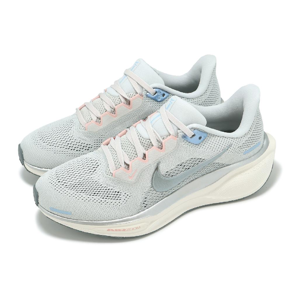慢跑鞋 Wmns Air Zoom Pegasus 41 女鞋 灰 藍 小飛馬 氣墊 緩震 運動鞋 FD2723-007
