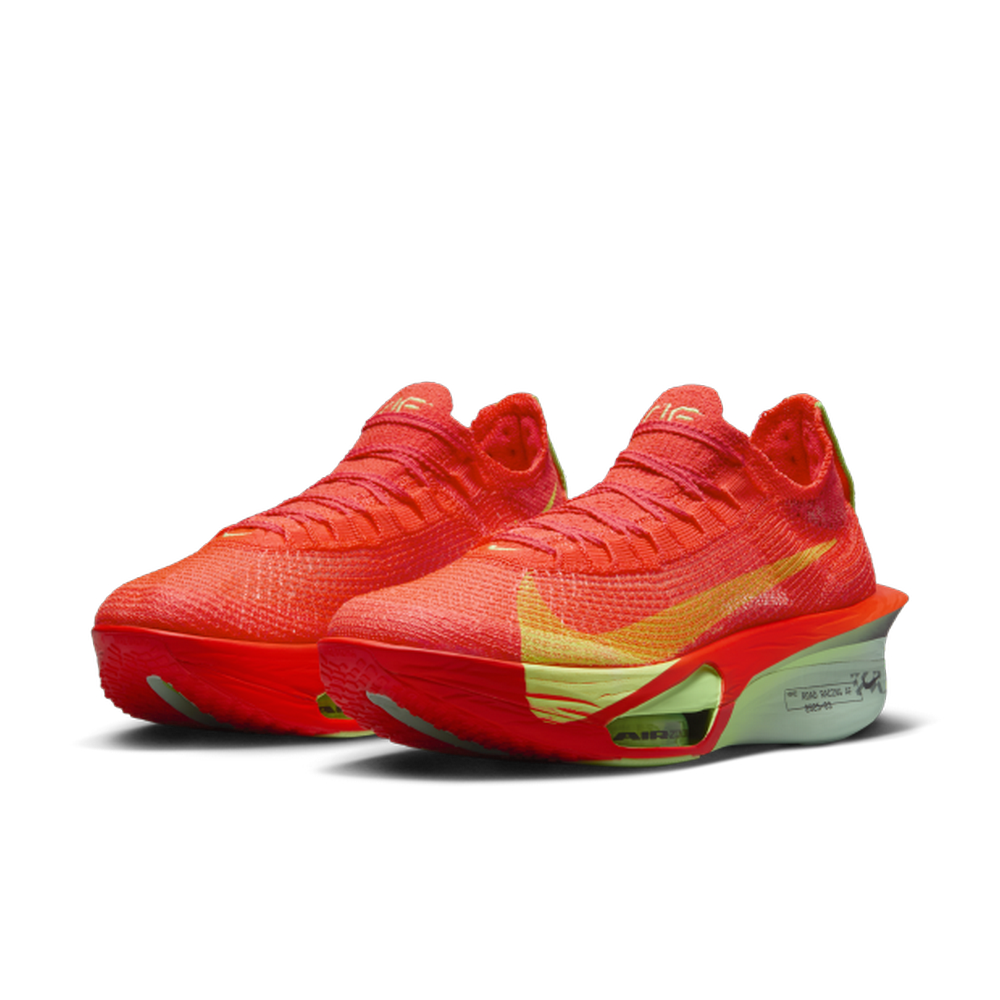 NIKE 耐吉 W AIR ZOOM ALPHAFLY NEXT% 3 女 跑步鞋 跑鞋 馬拉松 路跑 橘黃-FD8315600