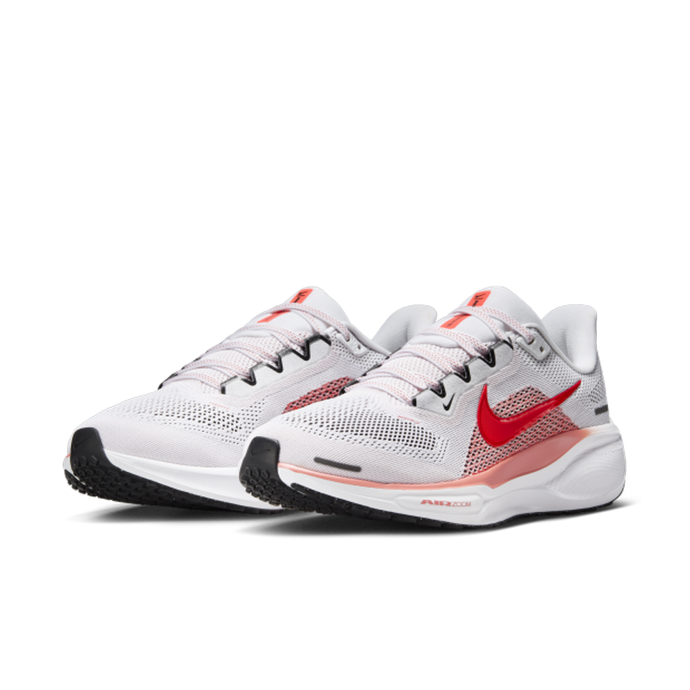 NIKE 耐吉 W AIR ZOOM PEGASUS 41 女 跑步鞋 白紅-FD2723109