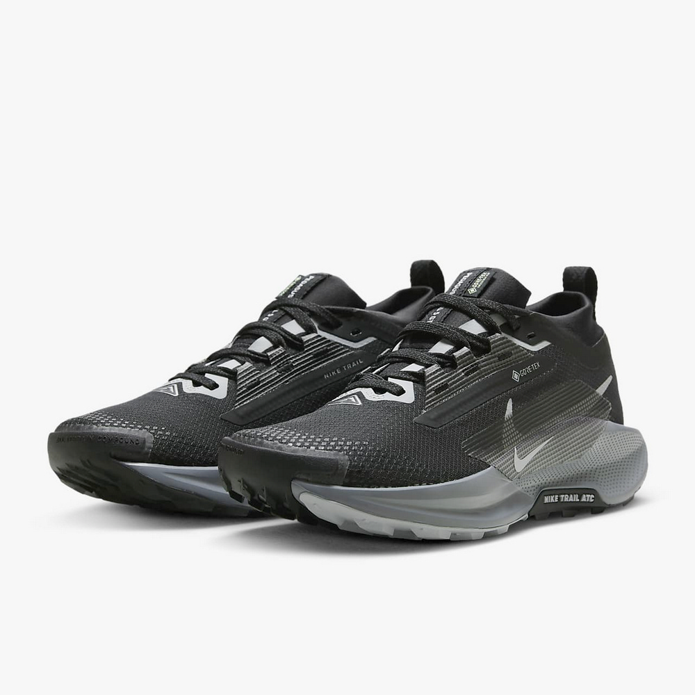 NIKE 耐吉 W PEGASUS TRAIL 5 GTX 女 跑步鞋 防潑水 黑灰-FQ0912001