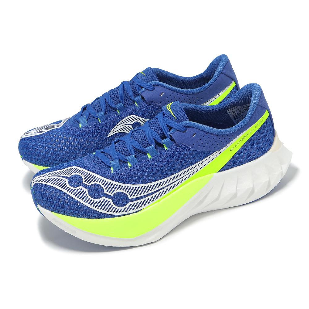 SAUCONY 索康尼 競速跑鞋 Endorphin Pro 4 男鞋 藍 碳板 緩震 訓練 運動鞋 索康尼 S20939285