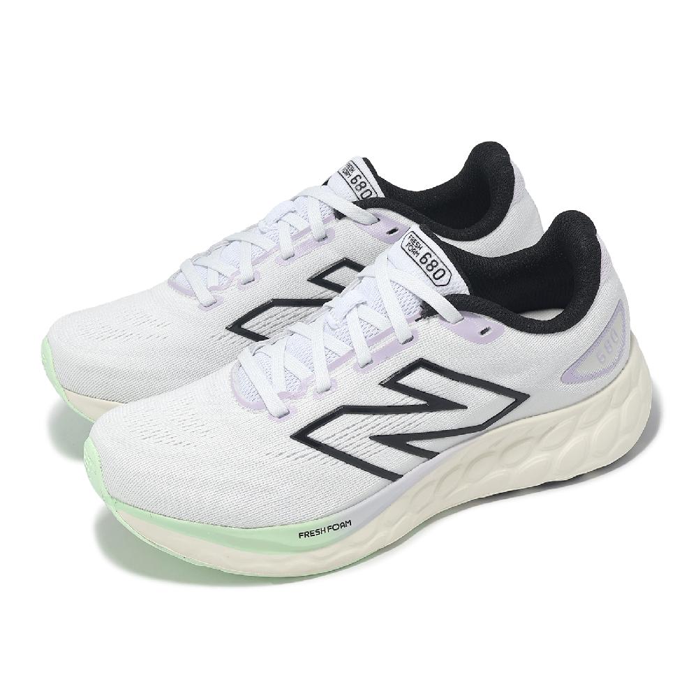 慢跑鞋 Fresh Foam 680 V8 D 寬楦 女鞋 紫 米白 緩衝 運動鞋 NB W680CW8-D