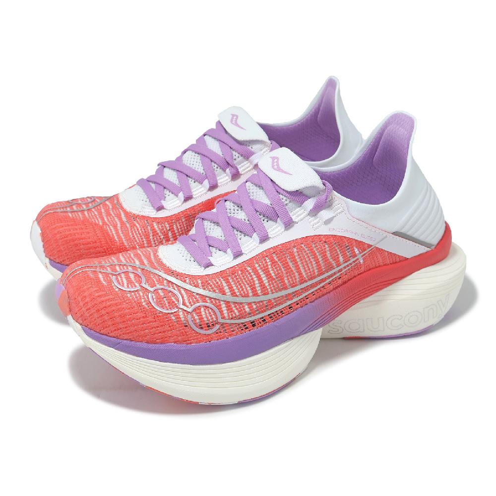 SAUCONY 索康尼 競速跑鞋 Endorphin Elite 2 男鞋 紅 白 緩震 回彈 推進 索康尼 S30994344