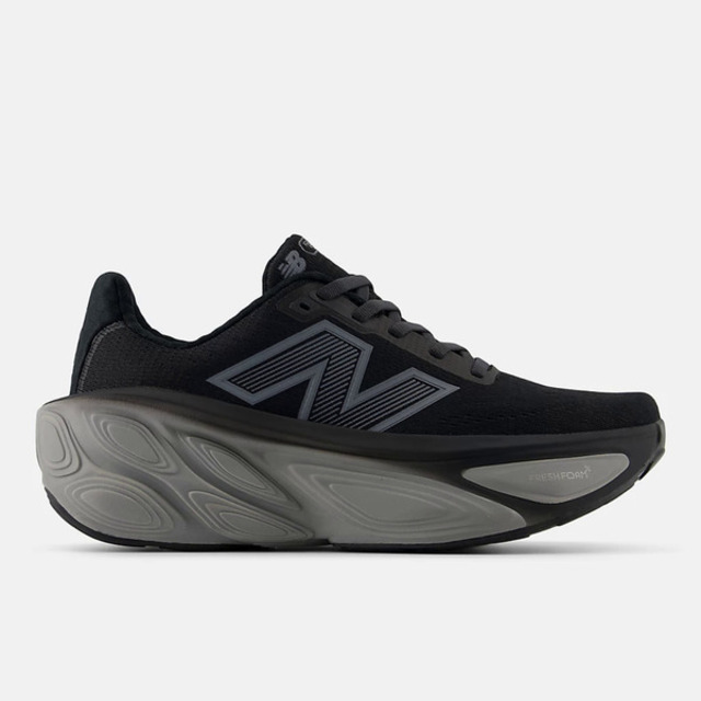 New Balance 紐巴倫 New Balance Fresh Foam X More V5 [WMORLK5] 女 慢跑鞋 D寬楦 緩震 黑灰