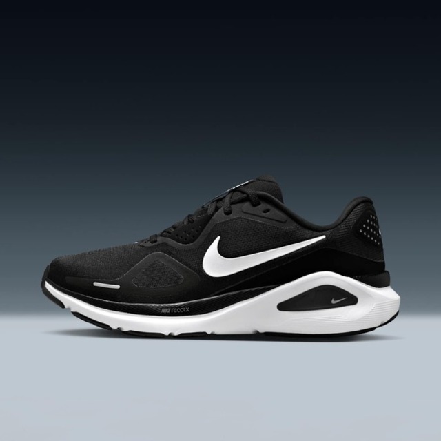 Nike W Structure 26 HJ1101-003 女 慢跑鞋 運動鞋 緩震 穩定 黑白