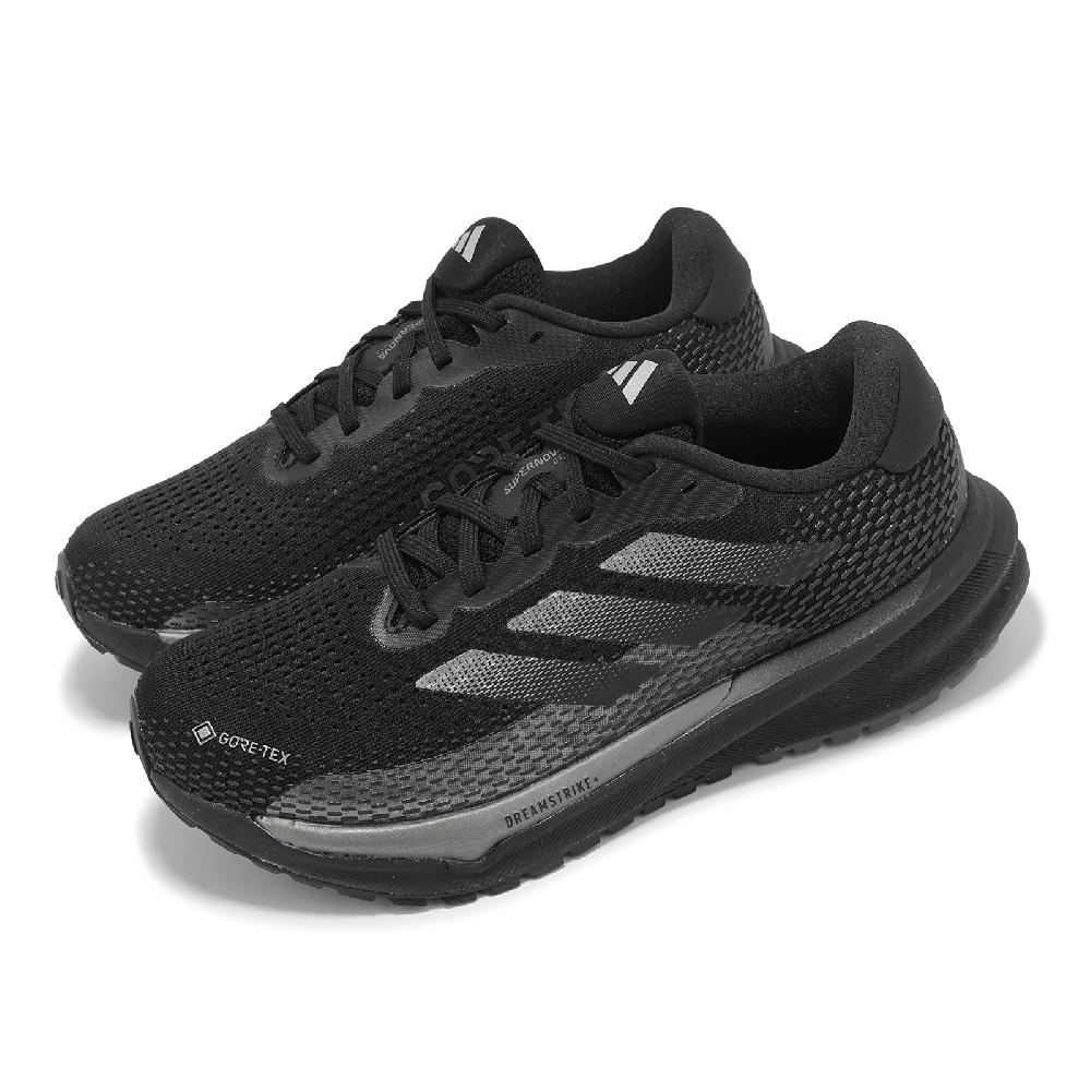 慢跑鞋 Supernova M GTX 男鞋 黑 灰 防水 緩衝 輕量 運動鞋 ID6306