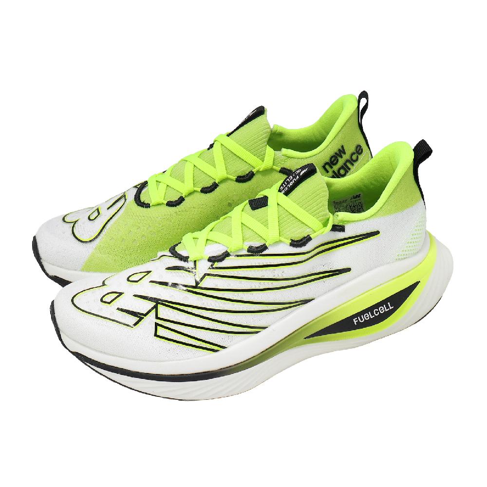 New Balance 紐巴倫 競速跑鞋 FuelCell SuperComp Elite V3 D 寬楦 女鞋 綠白 碳板 緩衝 WRCELCT3-D