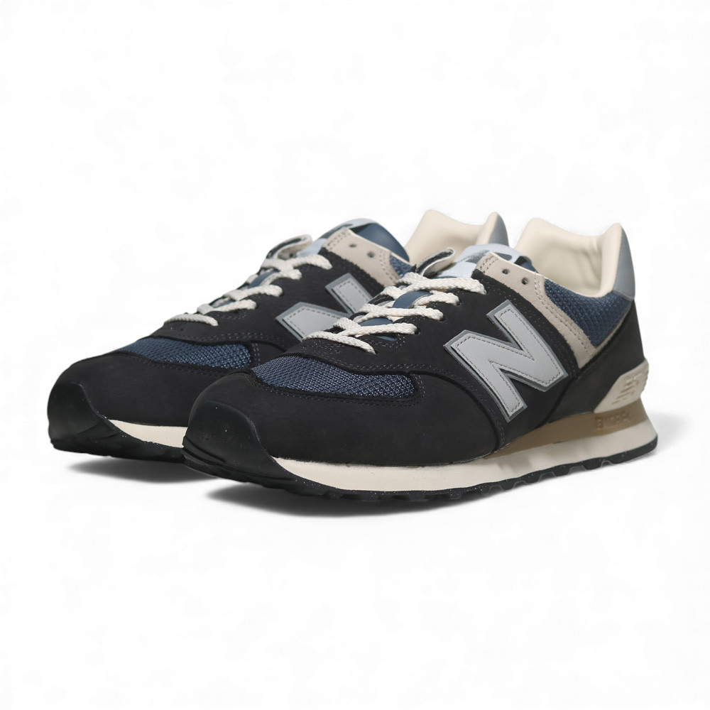 New Balance 紐巴倫NEW BALANCE 休閒鞋NB 574 深灰藍經典款復古鞋男