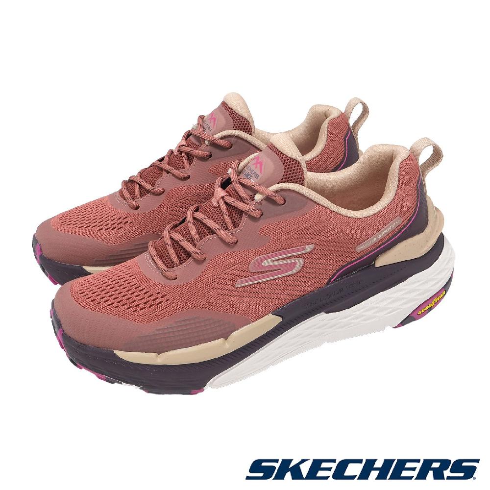 SKECHERS 斯凱奇 越野跑鞋 Max Cushioning Elite Trail 2.0 女鞋 粉紅 防潑水 緩震 129165RUST