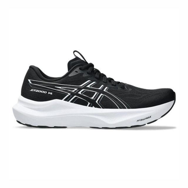 Asics 亞瑟士 Asics GT-2000 14 D [1012B842-001] 女 慢跑鞋 寬楦 彈力 支撐 緩震 黑 白