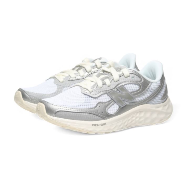 New Balance 紐巴倫 NEW BALANCE 慢跑鞋 ARISHI V4 白灰銀 運動鞋 女 WARISTS4