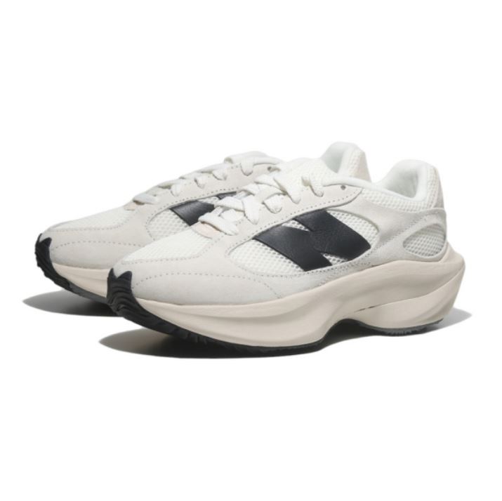 New Balance 紐巴倫 NEW BALANCE 慢跑鞋 WRPD RUNNER 米白黑 麂皮 情侶 男女 UWRPDWHD