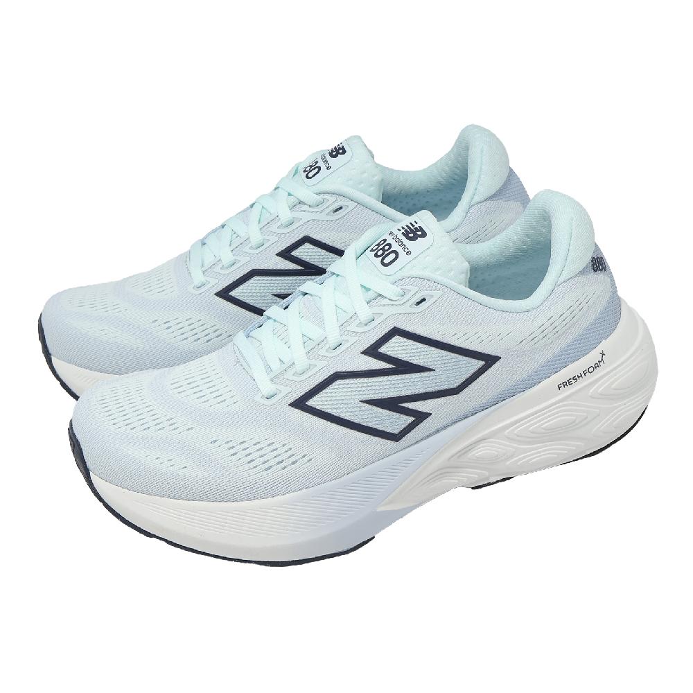 New Balance 紐巴倫 慢跑鞋 Fresh Foam X 880 V15 D 寬楦 女鞋 藍 厚底 緩震 W880411-D