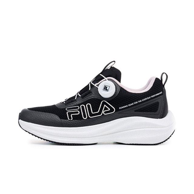 Fila Fila 斐樂 Bon Voyage [5-J315Z-000] 女 慢跑鞋 跑鞋 路跑 黑 粉紅