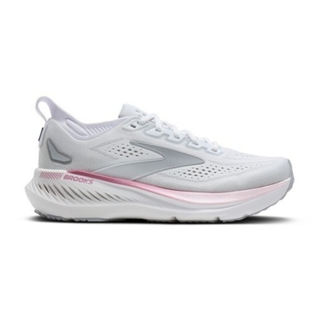 BROOKS Brooks 布魯克斯 Glycerin GTS 23 [1204921D133] 女 慢跑鞋 寬楦 跑鞋 路跑 白 灰
