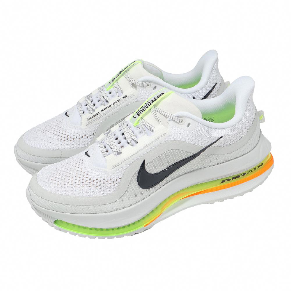 NIKE 耐吉 慢跑鞋 Pegasus Premium 男鞋 白 黑 氣墊 厚底 緩震 HQ2592-105