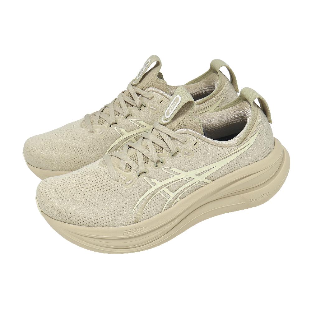 Asics 亞瑟士 慢跑鞋 GEL-Nimbus 28 男鞋 米白 緩震 運動鞋 1011C127021