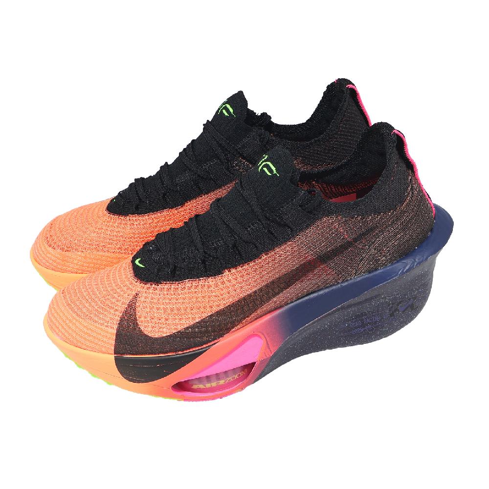 NIKE 耐吉 競速跑鞋 Air Zoom Alphafly Next% 3 男鞋 橘黑 碳板 IO9573-800
