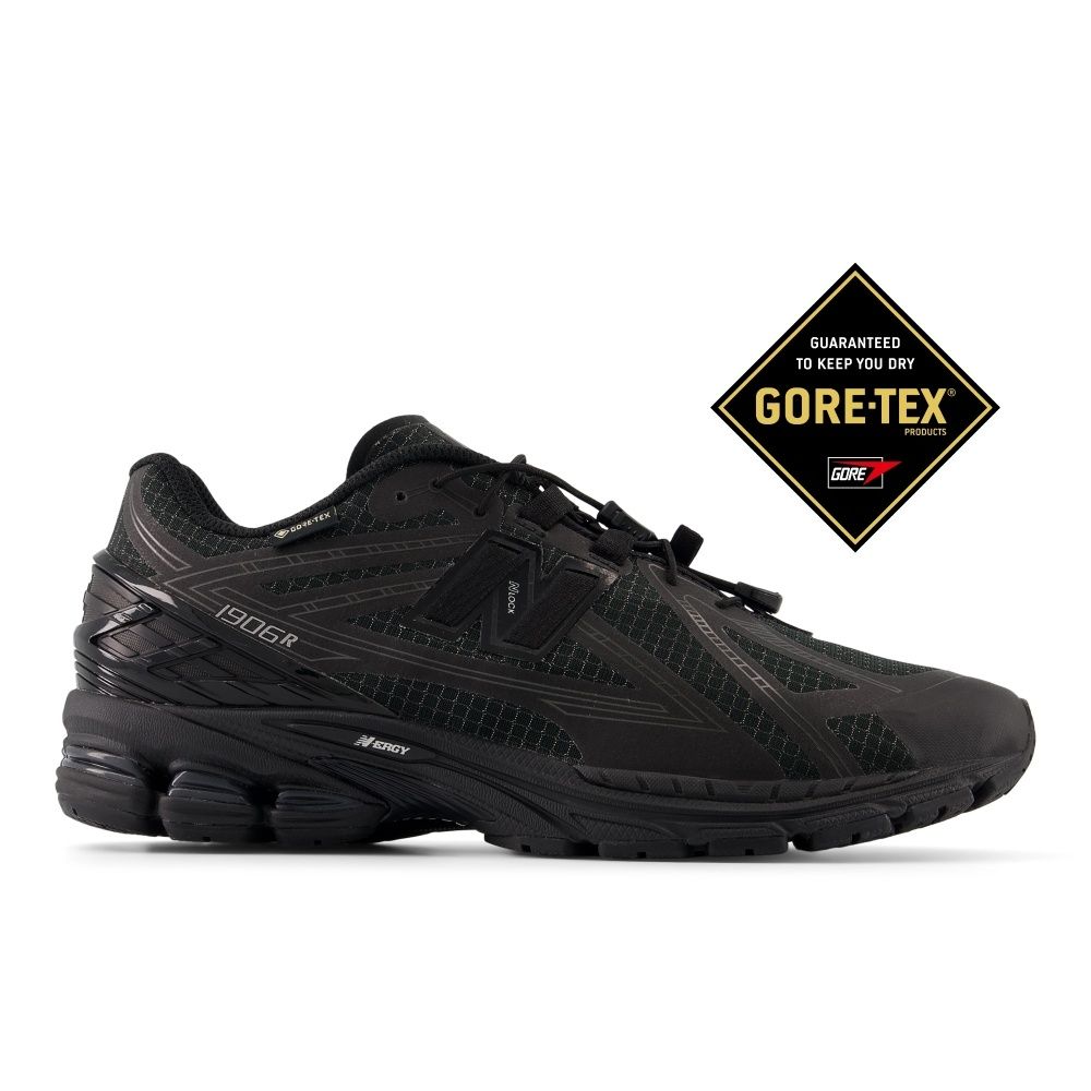 New Balance 紐巴倫 NEW BALANCE 慢跑鞋 NB 1906 GORE-TEX 防水 全黑 復古 男女 U190631U