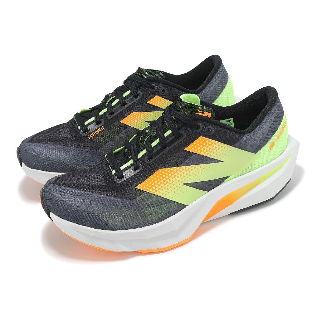 New Balance 紐巴倫 競速跑鞋 Fuelcell Rebel V4 D 女鞋 寬楦 黑 石墨灰 輕量 運動鞋 NB WFCXCG4-D