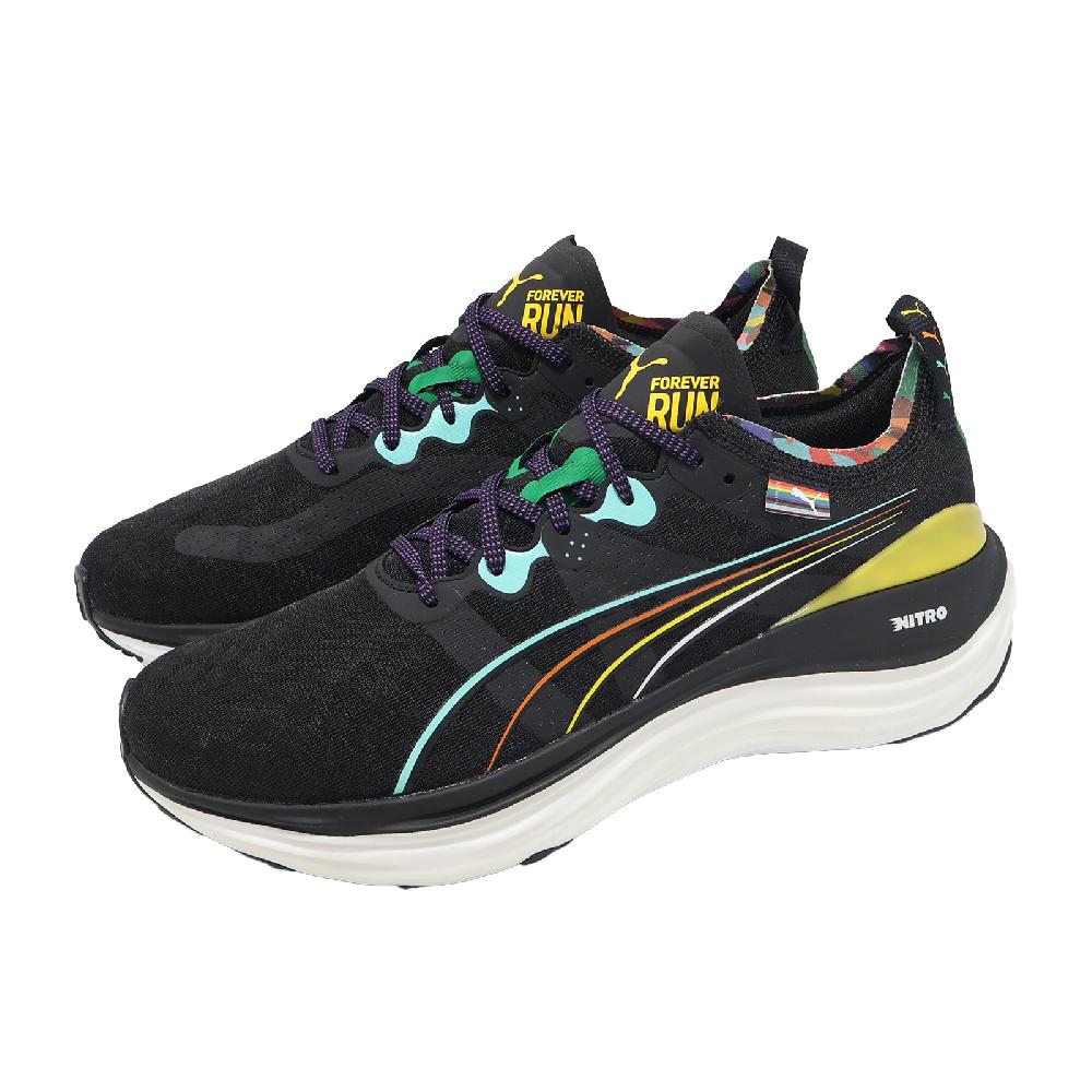 PUMA 彪馬 慢跑鞋 ForeverRun Nitro LM 男鞋 黑 彩 馬拉松 緩震 支撐 380099-02