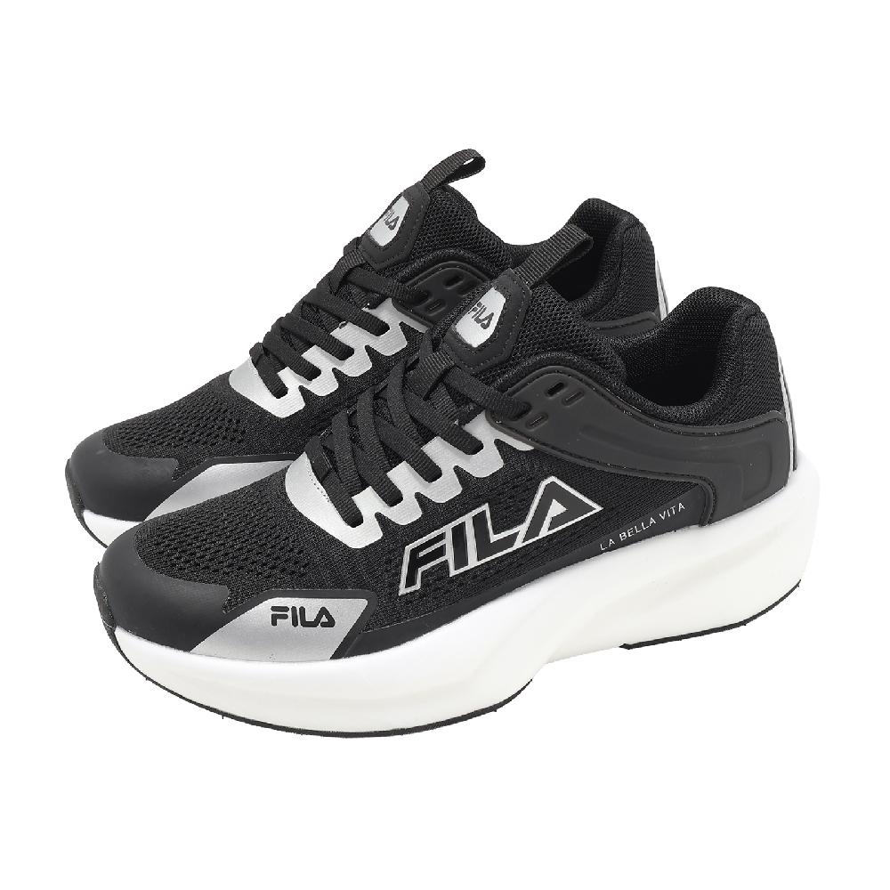 Fila 慢跑鞋 Carat 女鞋 黑 白 緩衝 運動鞋 斐樂 5X926Z000
