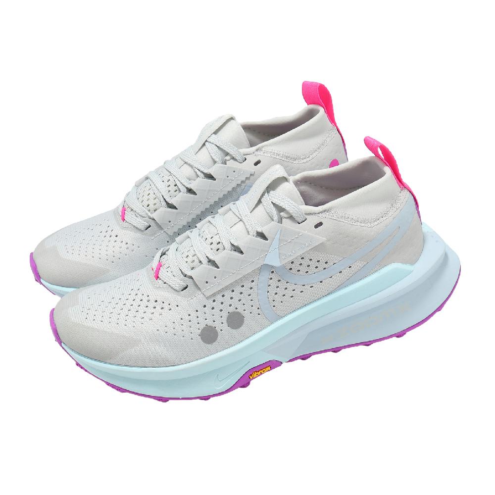 NIKE 耐吉 越野跑鞋 W ZoomX Zegama Trail 2 女鞋 灰藍 氣墊 戶外 FD5191-014