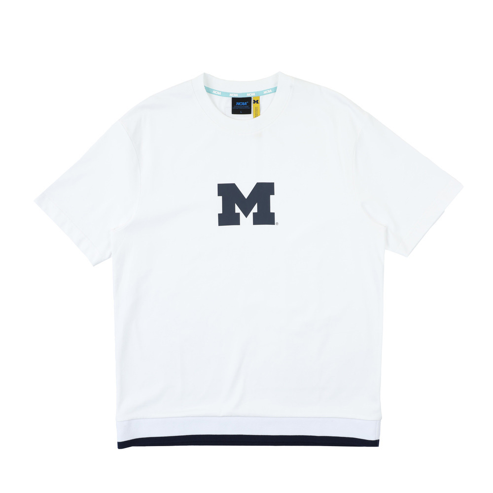 NCAA NCAA 短T 白色 MCG 字母T 短袖 中性 7625100700