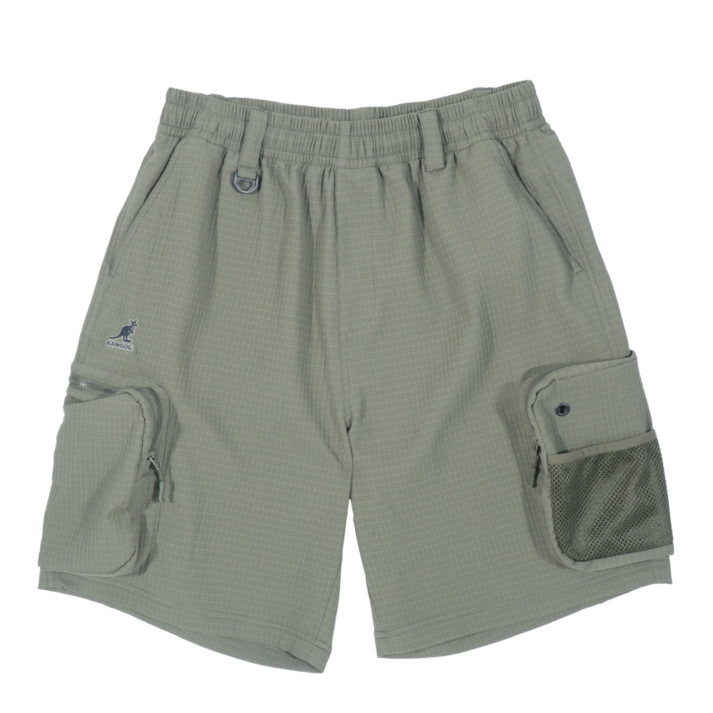KANGOL KANGOL 短褲 綠色 帥氣 工裝短褲 中性 6525154572