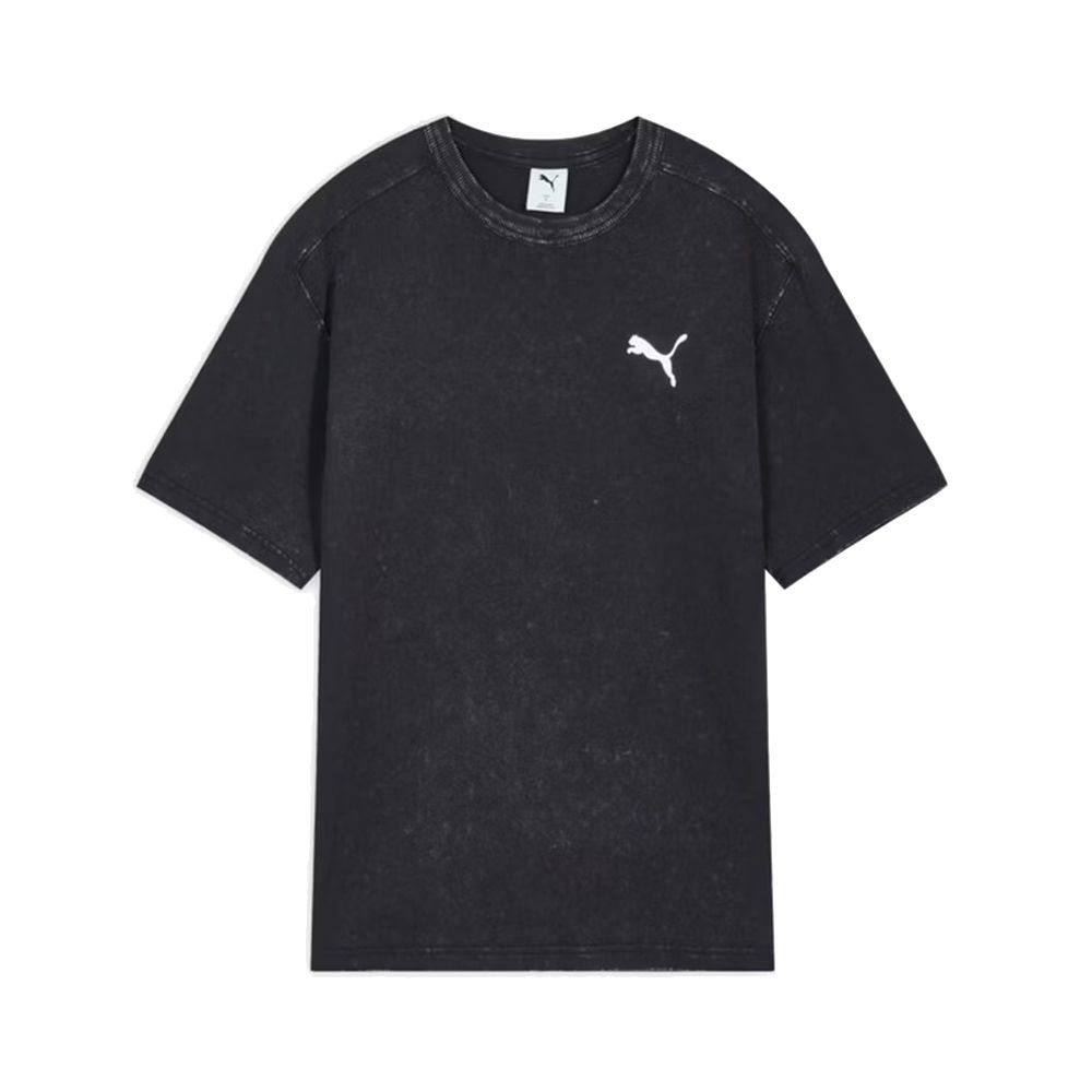 PUMA 彪馬 PUMA 短T 流行系列 ESS DISTRESSED 深藍 洗舊 短袖 T恤 男 63846916