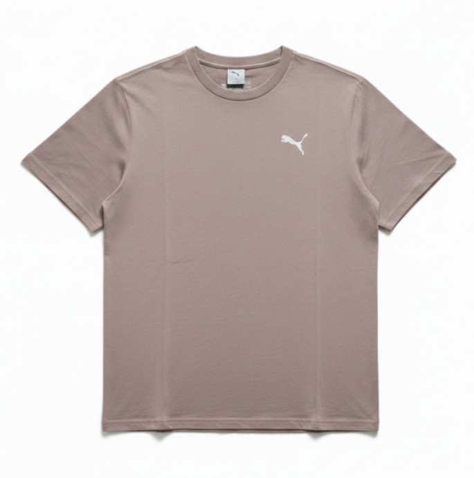 PUMA 彪馬 PUMA 短T 流行系列 ESS DISTRESSED 梅洛色 洗舊 短袖 T恤 男 63846988
