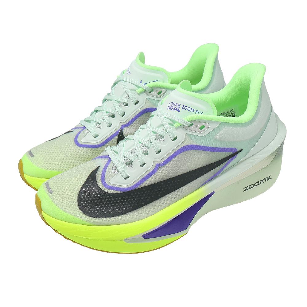 NIKE 耐吉 競速跑鞋 Zoom Fly 6 男鞋 綠 黑 碳板 回彈 慢跑鞋 FN8454-300